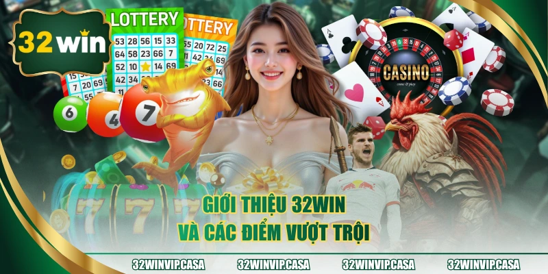 Giới thiệu 32WIN và các điểm vượt trội 